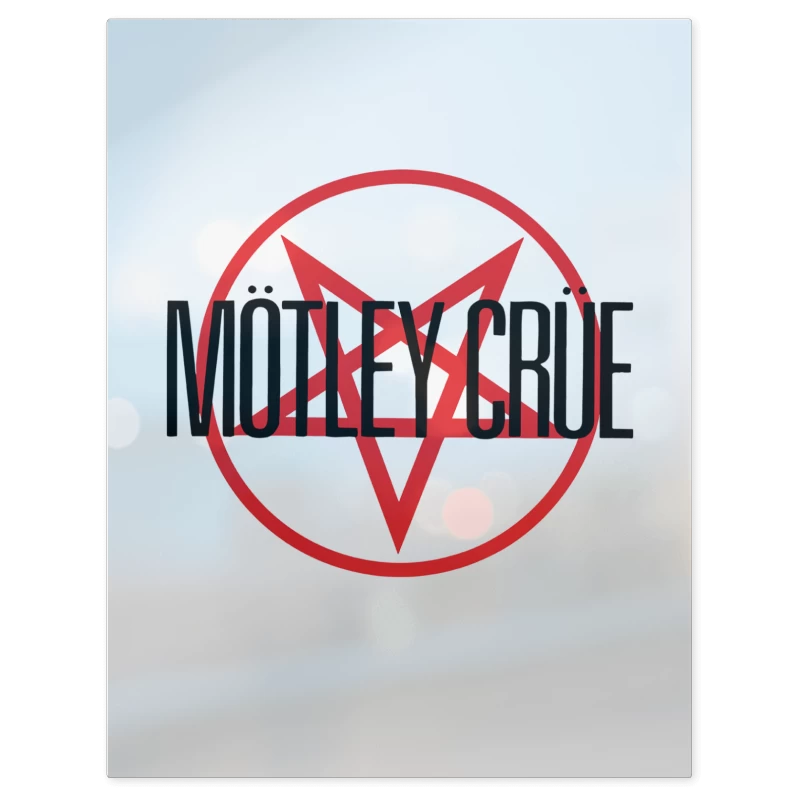 Motley Crue Logo – Print Metálico