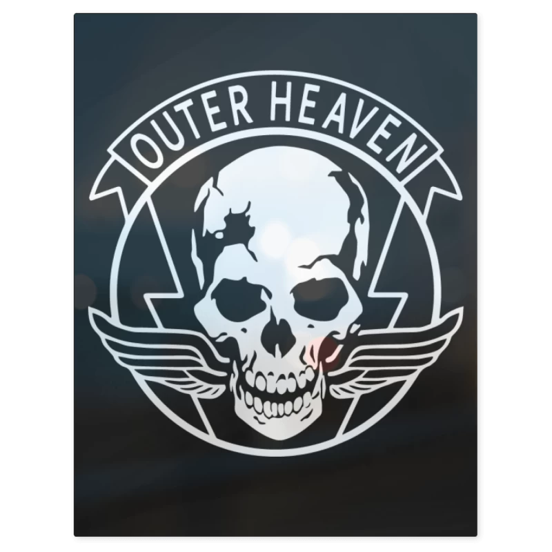 Outer Heaven – Print Metálico