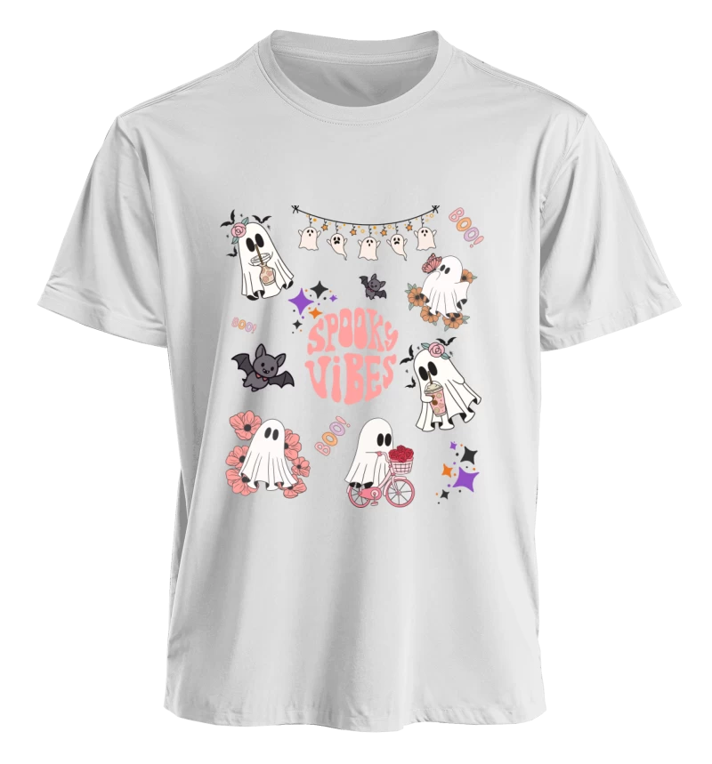 Polera Spooky Vibes Halloween