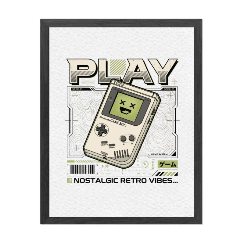 Cuadro Game Boy Play