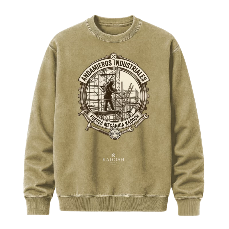 Polerón polo Acid Wash