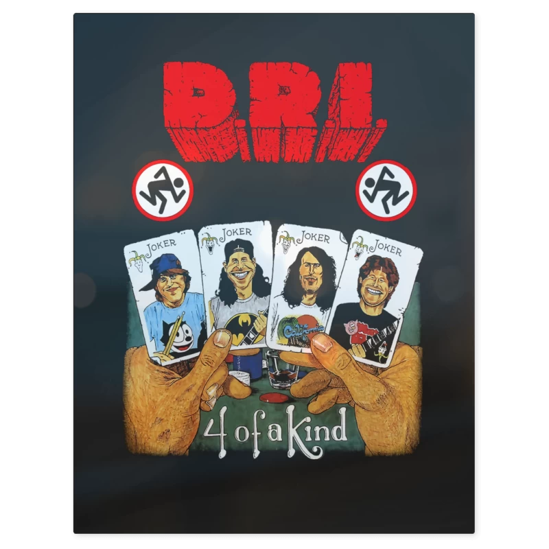D.R.I. 4 OF a KIND – Print Metálico