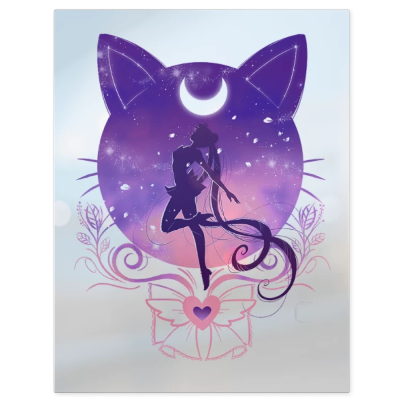 Sailor Moon – Print Metálico