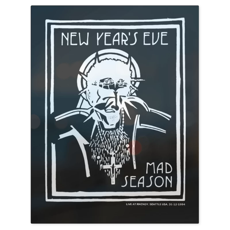 Mad Season New Years Eve V2 – Print Metálico