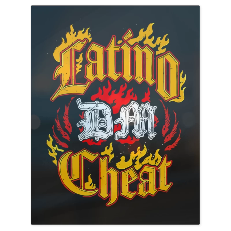 Latino Cheat – Print Metálico