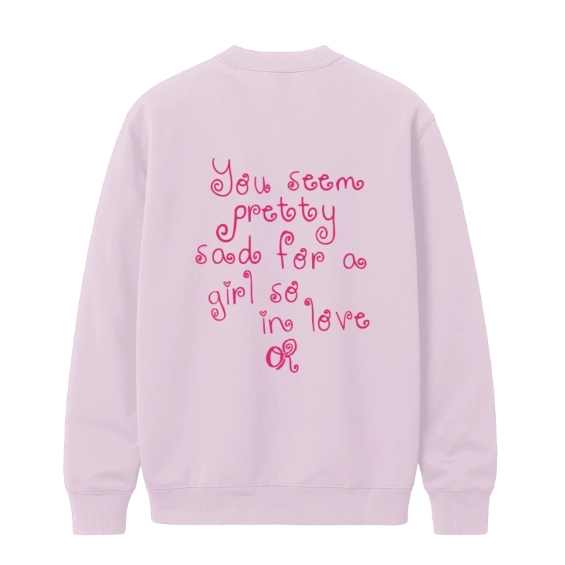 Polerón Polo Olivia Rodrigo – Pretty Heart Pink