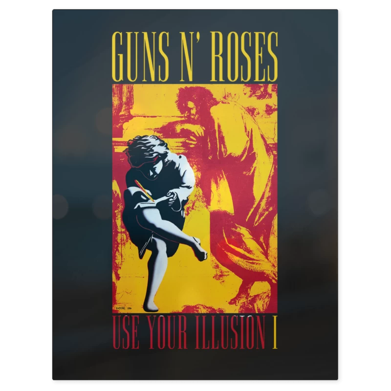 Guns N Roses Use Your Illusion I – Print Metálico
