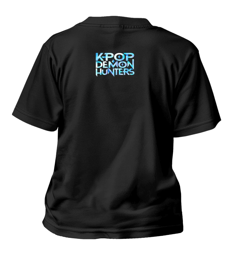 Polera Animación KPop Demon Hunters HUNTR/X | Frente + Espalda