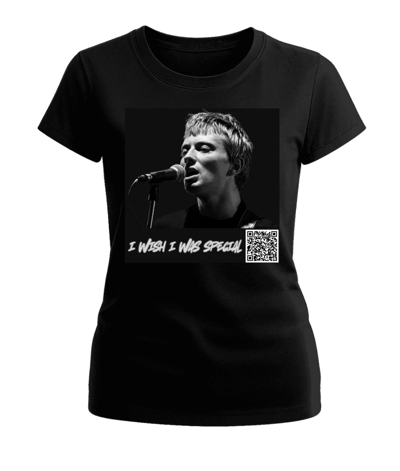 Desearía Ser Especial – Polera Vintage Inspirada en el Rock Alternativo de los 90