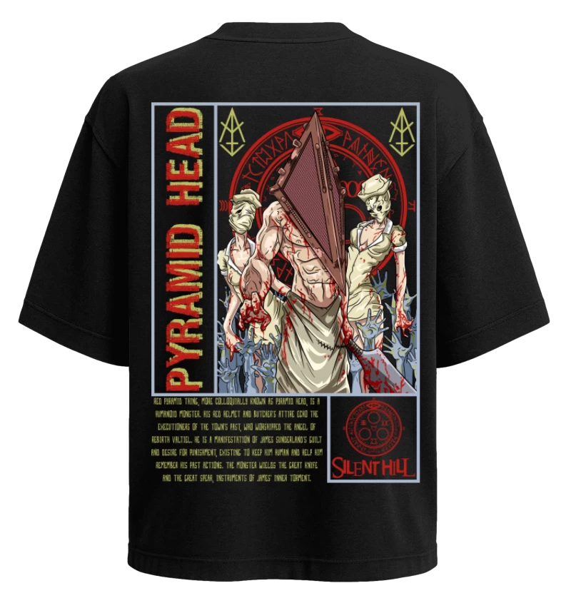 Polera Oversize 280 grs Silent Hill