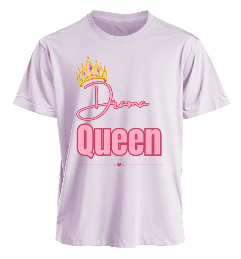 Polera Drama & Mini Drama Queen Corona Pequeña