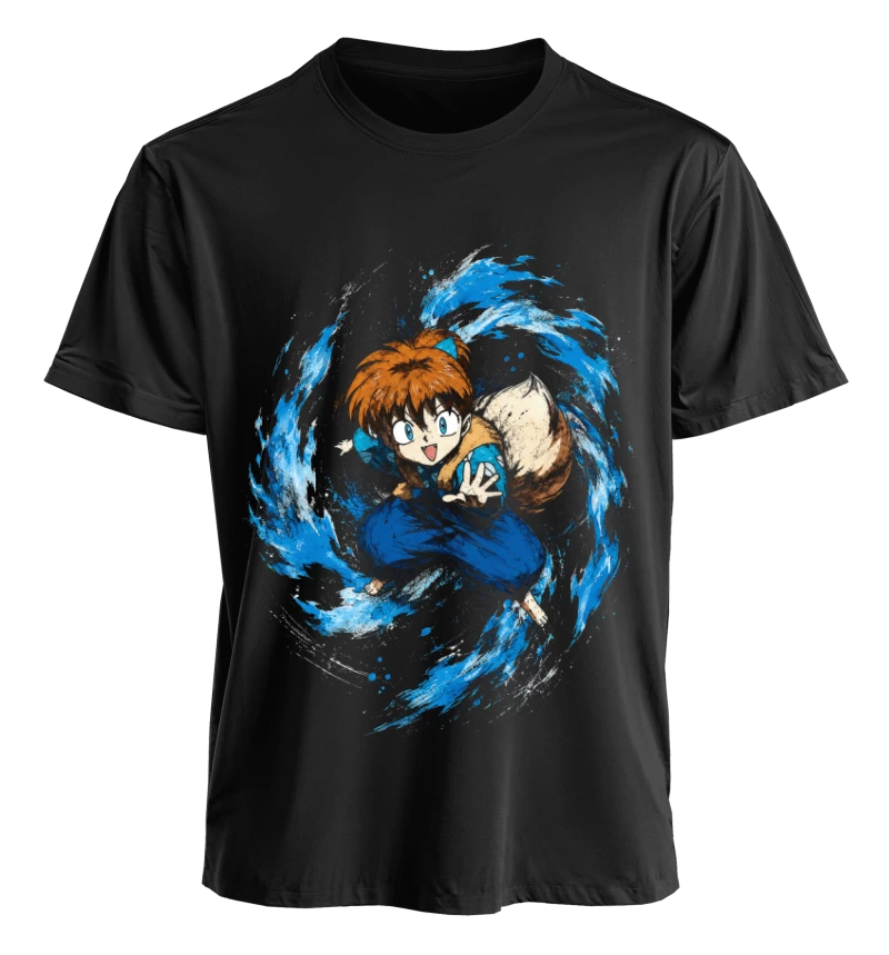 Polera Anime Inuyasha Shippo | Frente + Manga