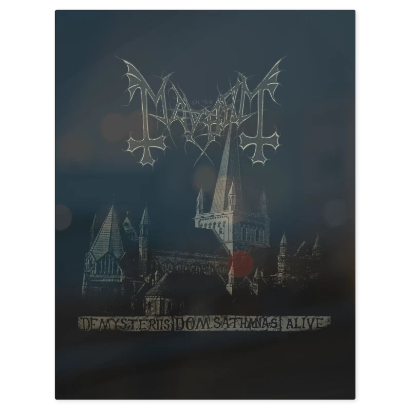 Mayhem de Mysteriis Dom Sathanas Alive – Print Metálico