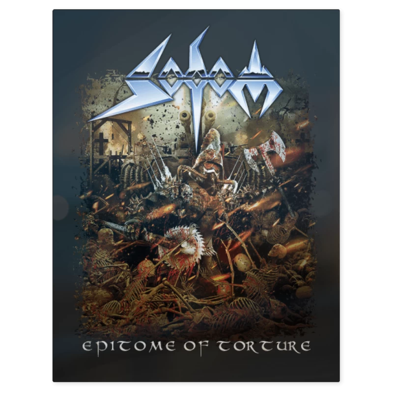 Sodom Epitome of Torture – Print Metálico