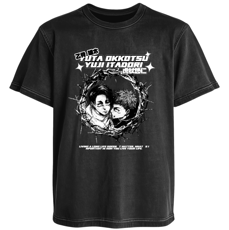 Polera Acid - Jujutsu Kaisen - Yuta and Itadori