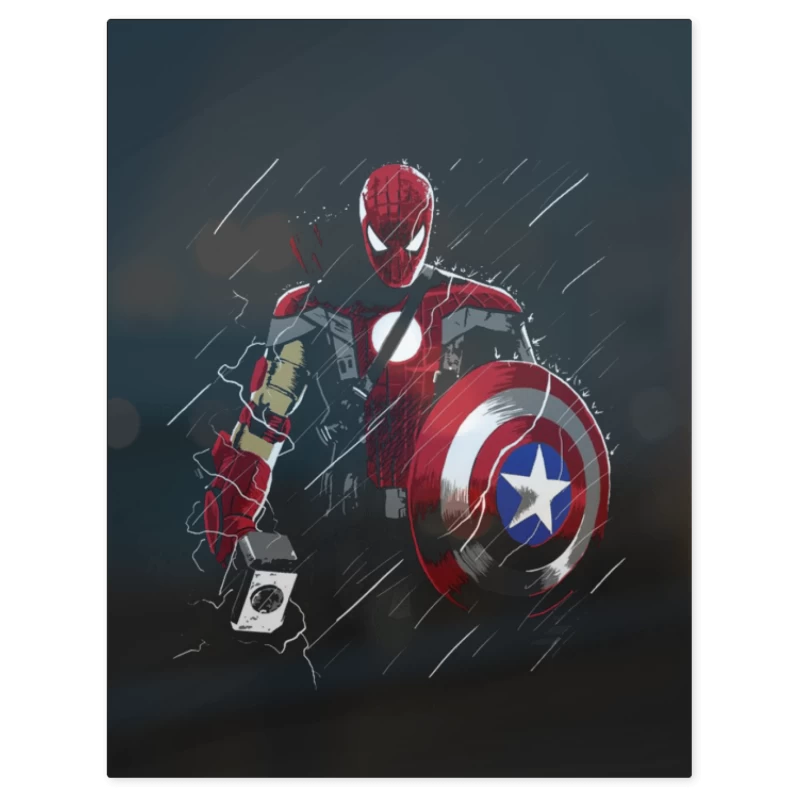 El Heroe Definitivo – Print Metálico