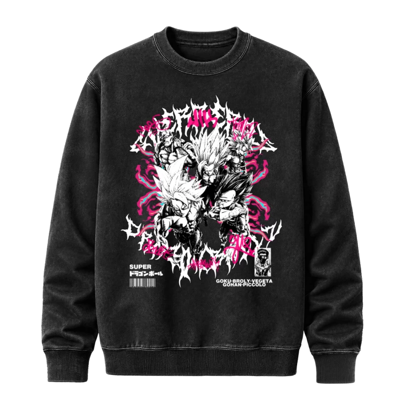 Polerón polo Acid Wash - Guerreros Z