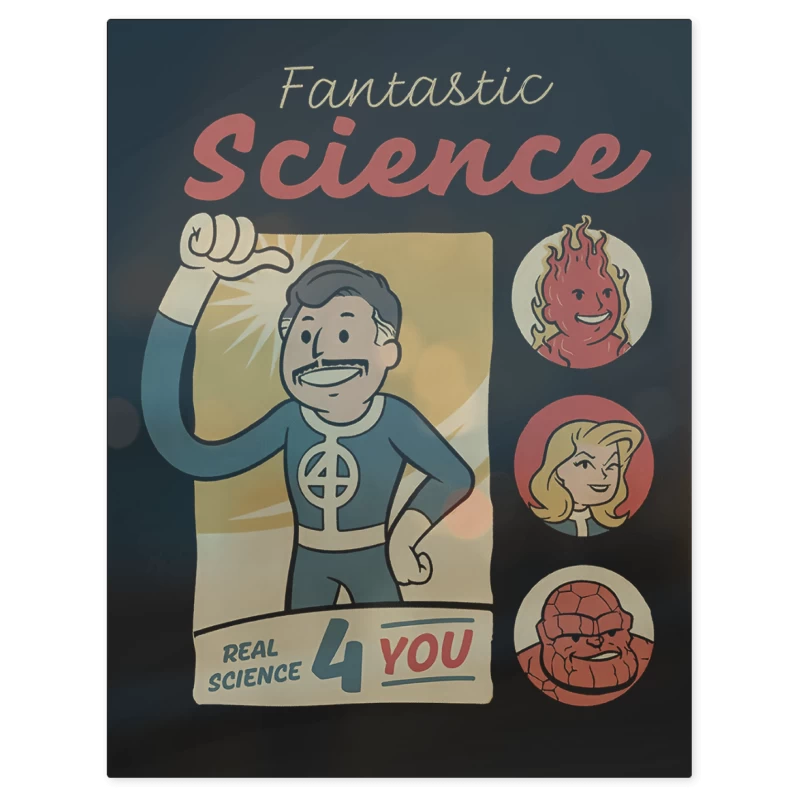 Ciencia Fantastica – Print Metálico