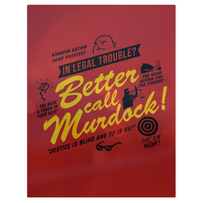 Better Call Murdock – Print Metálico