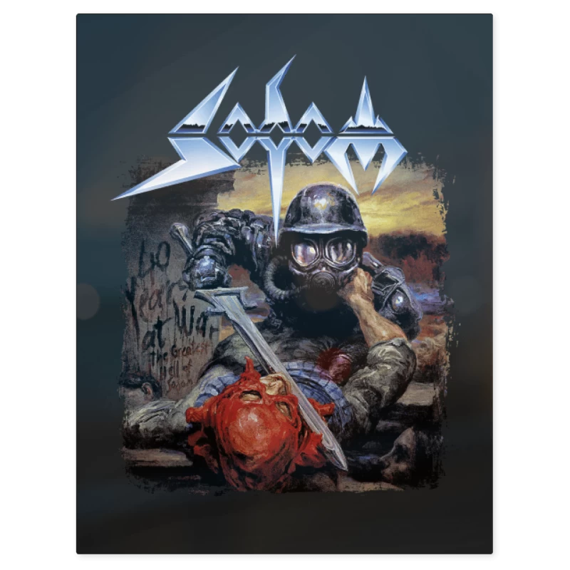 Sodom the Greatest Hell – Print Metálico