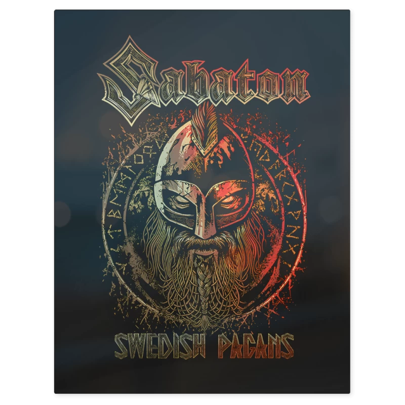 Sabaton Swedish Pagans – Print Metálico