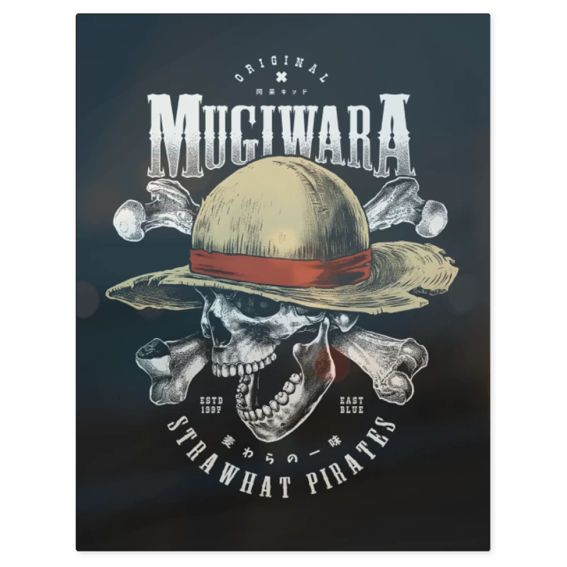 Mugiwara – Print Metálico