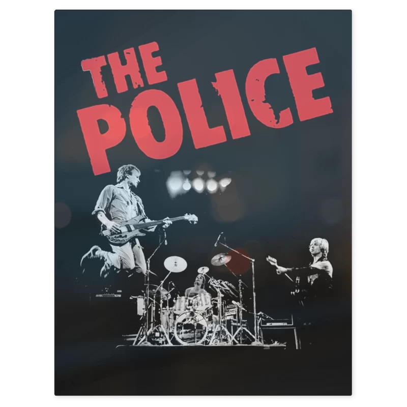 The Police Band – Print Metálico