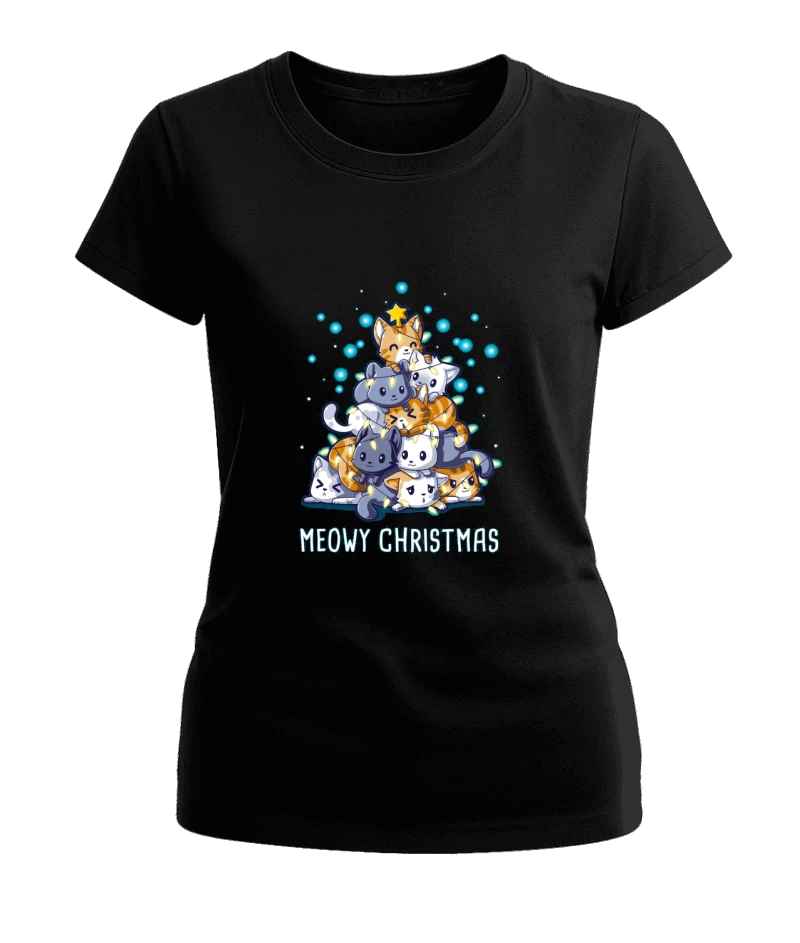 Polera Mujer miau