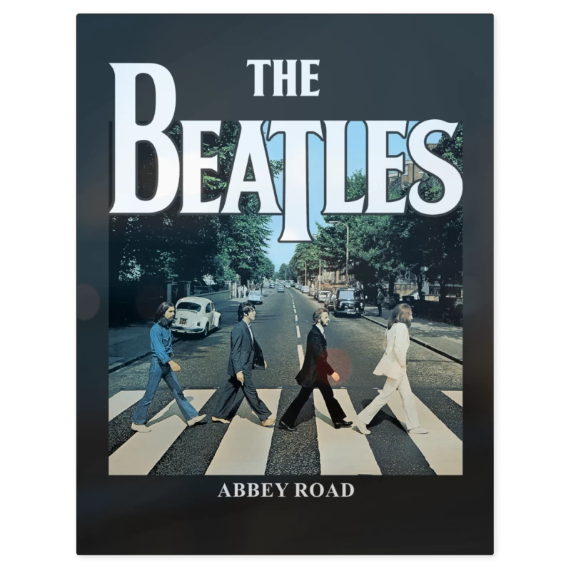 The Beatles Abbey Road V3 – Print Metálico
