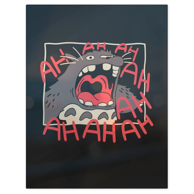 Totoro RISA – Print Metálico