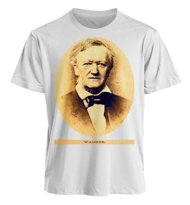 Retrato Richard Wagner 1877 (Fot. sepia)