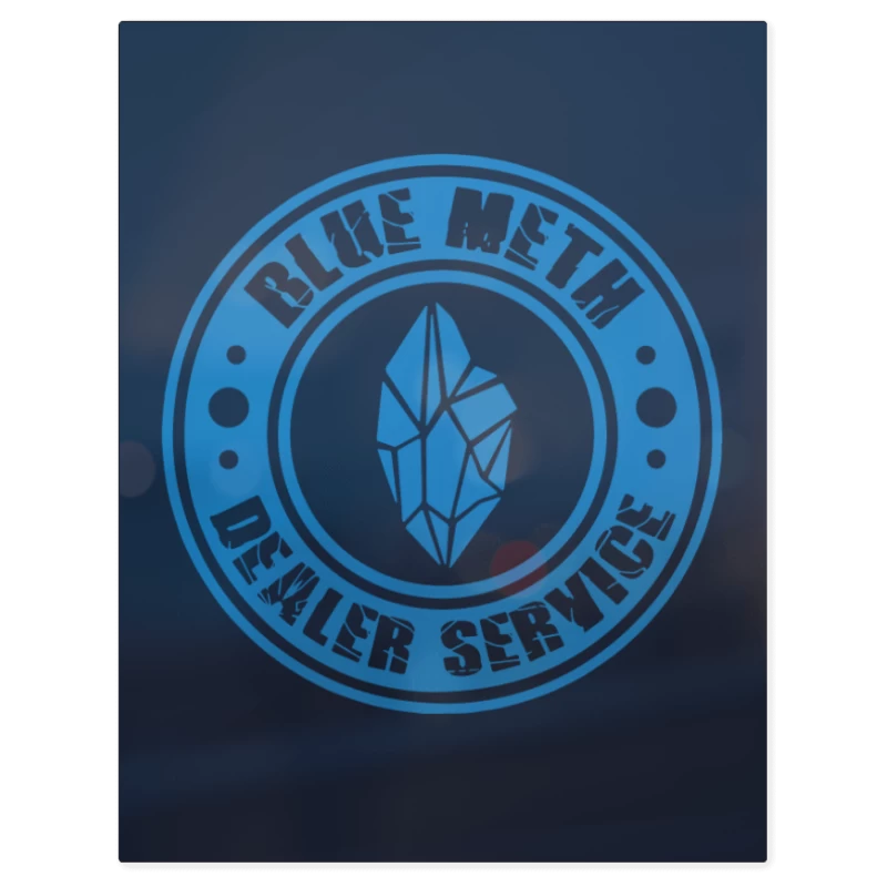 Brba - Blue Meth Dealer Service – Print Metálico