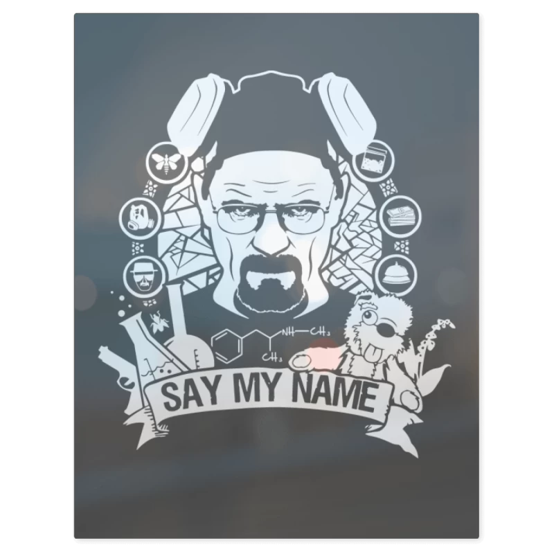 Say My Name 2 – Print Metálico