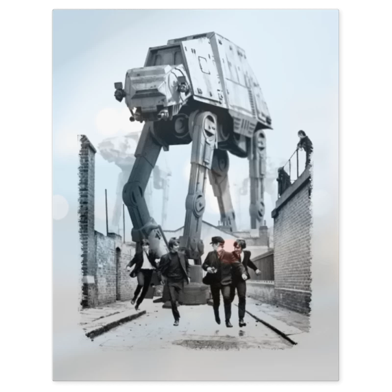 The Beatles Wars – Print Metálico
