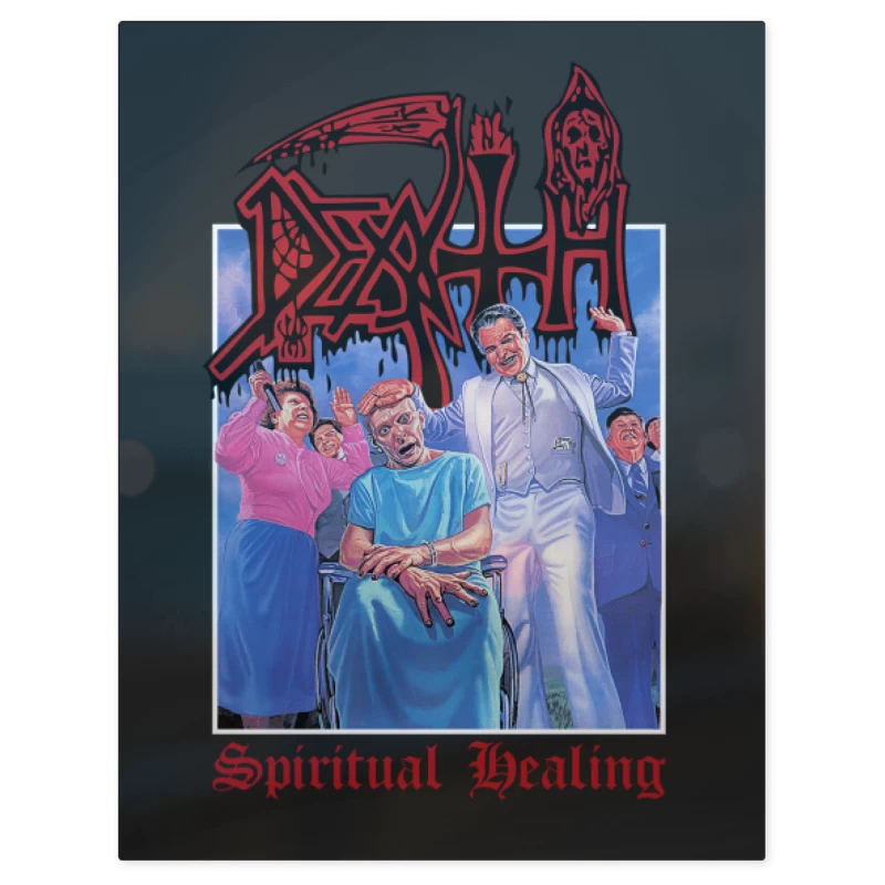 Death Spiritual Healing V2 – Print Metálico