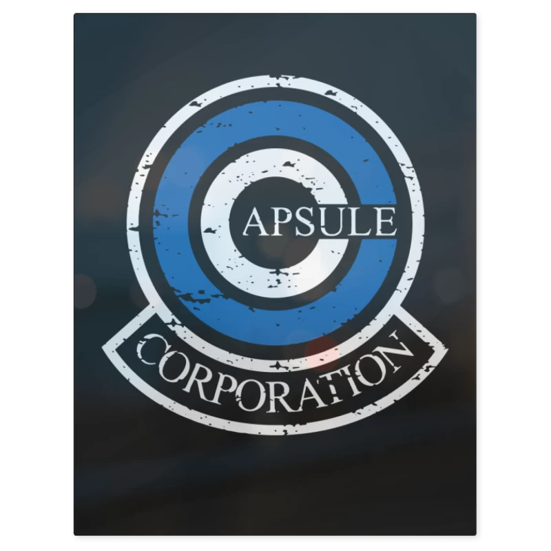 Capsule Corporation – Print Metálico