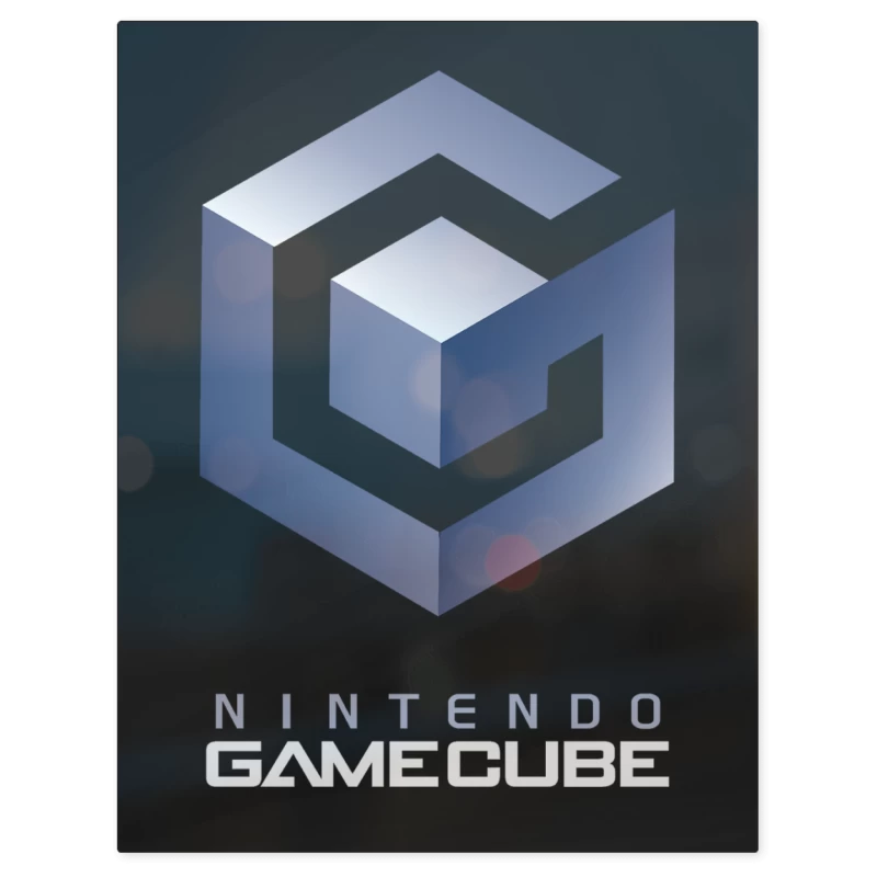 Consolas Gamecube – Print Metálico