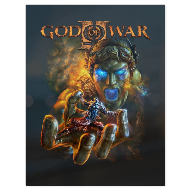 God of War II Coloso de Rodas – Print Metálico