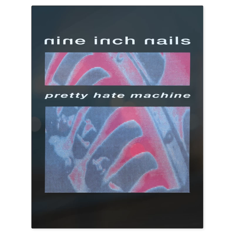 NIN Pretty Hate Machine – Print Metálico