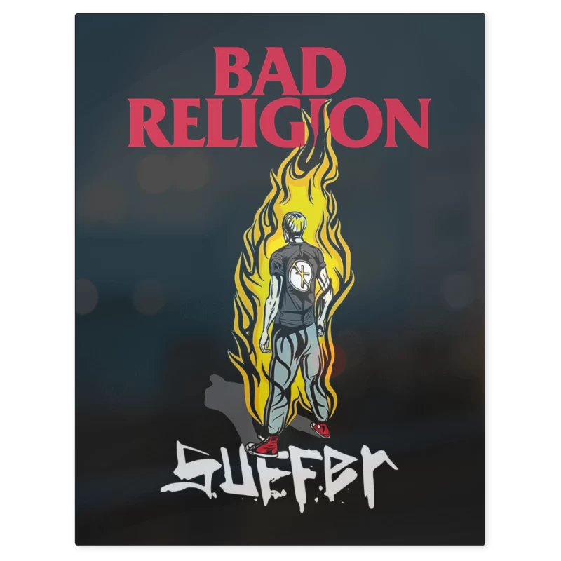 Bad Religion Suffer Kid V1 – Print Metálico