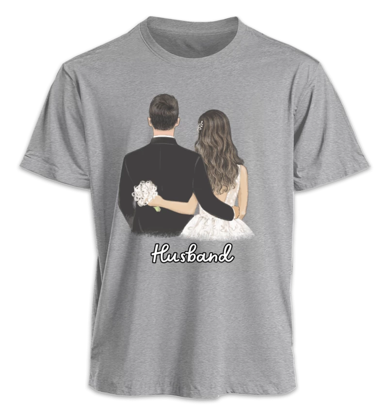 Polera Parejas Novios - Husband & Wife