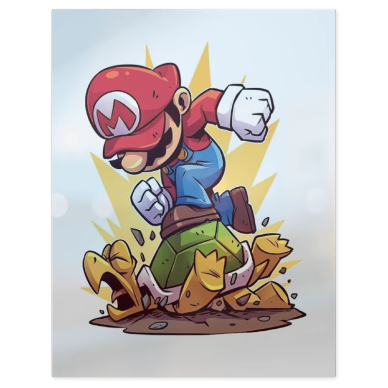 Super Bigote Destroyer – Print Metálico