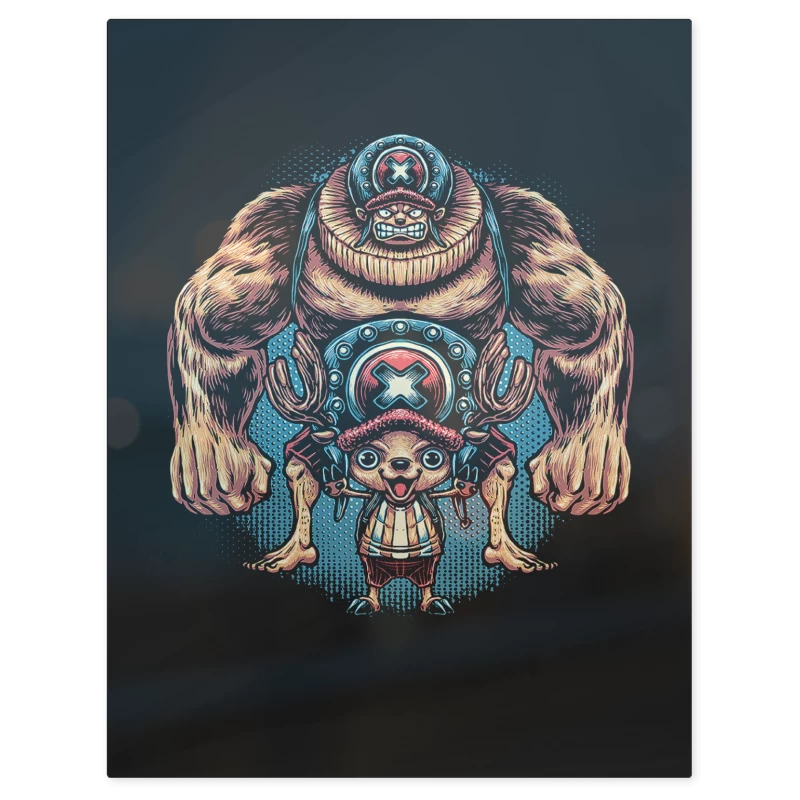 One Piece Super Chopper – Print Metálico