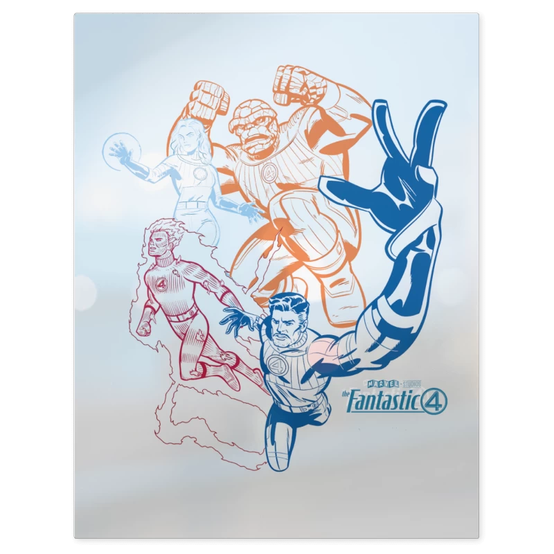 Los F4 – Print Metálico