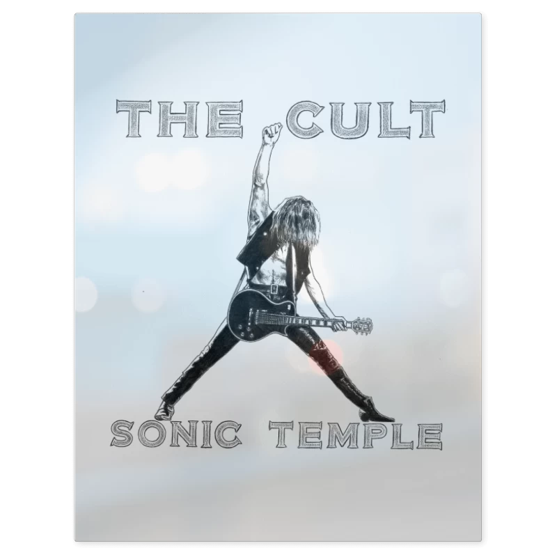 The Cult Templo Sonico – Print Metálico