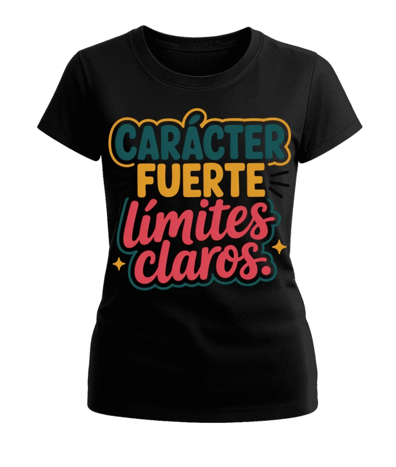 Polera Mujer Carácter Fuerte