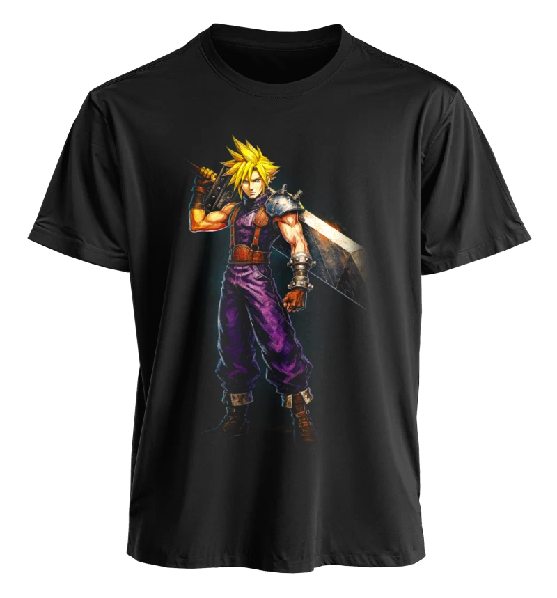 Polera Cloud Strife Final Fantasy VII