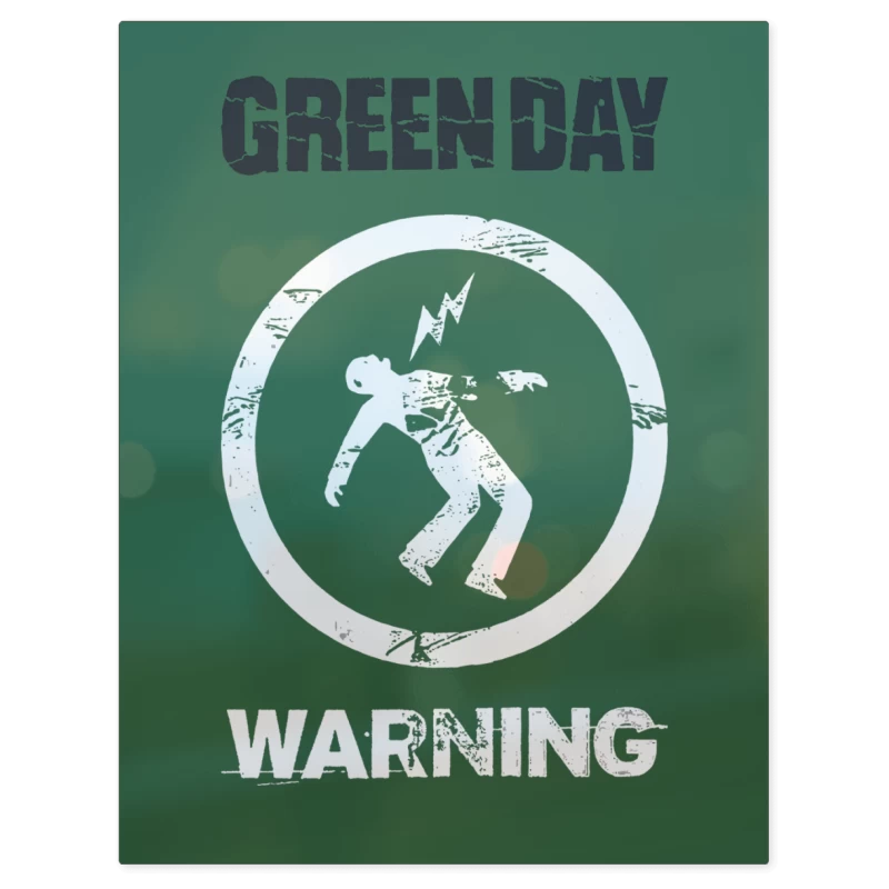 Green Day Warning – Print Metálico