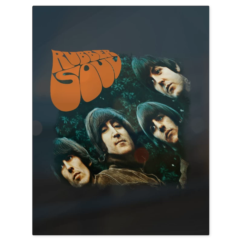The Beatles Rubber Soul V1 – Print Metálico