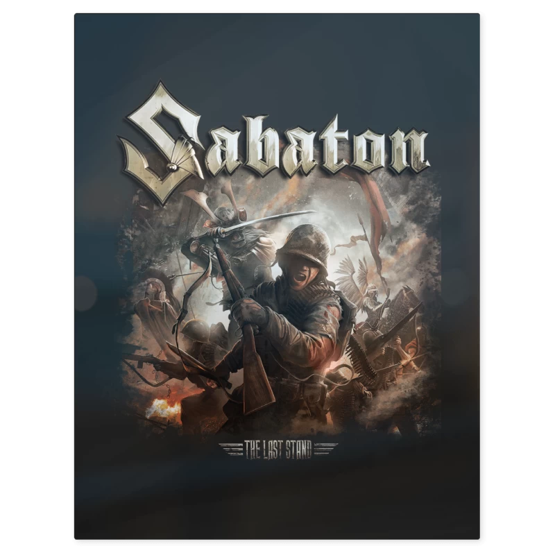 Sabaton the Last Stand – Print Metálico